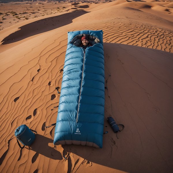 Comment choisir un sac de couchage adapté pour un camping en climat désertique?