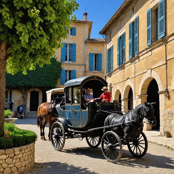 Quels conseils pour trouver une location de vacances en Provence avec des ateliers de sculpture et des balades en calèche?